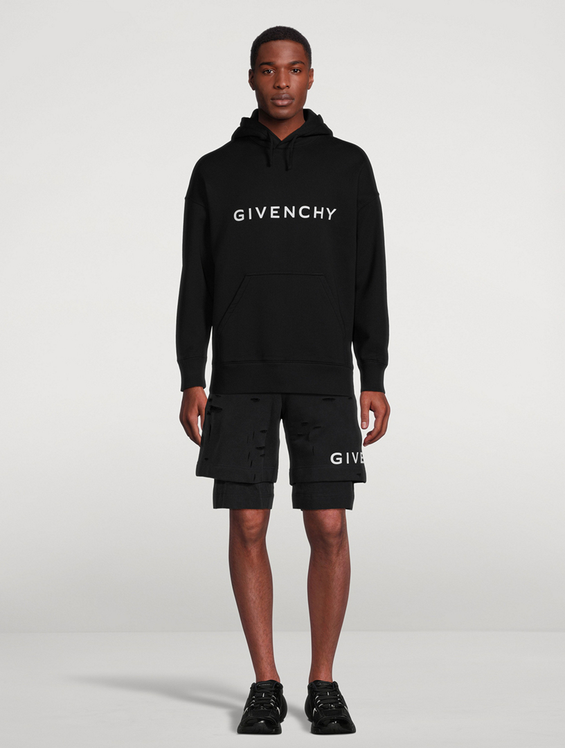 Givenchy short sleeve hoodie sale