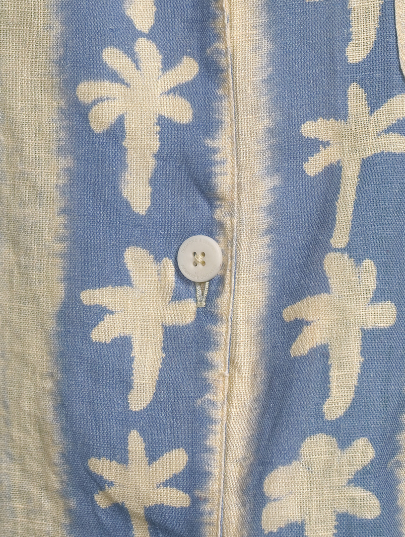 Signature Linen Set Palm Stripe