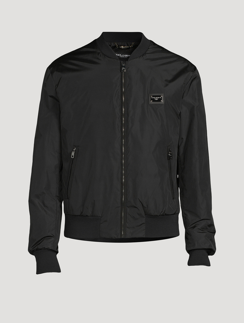 Nylon Bomber Jacket