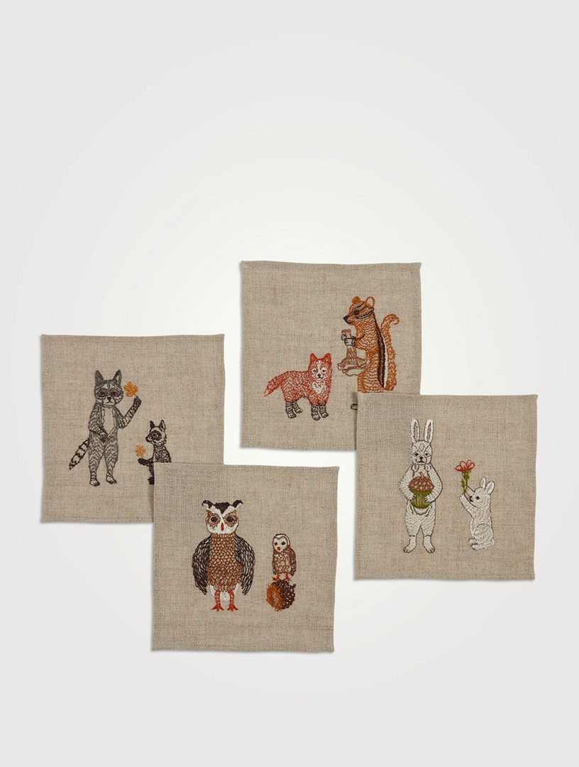 Foragers Cocktail Napkin Set