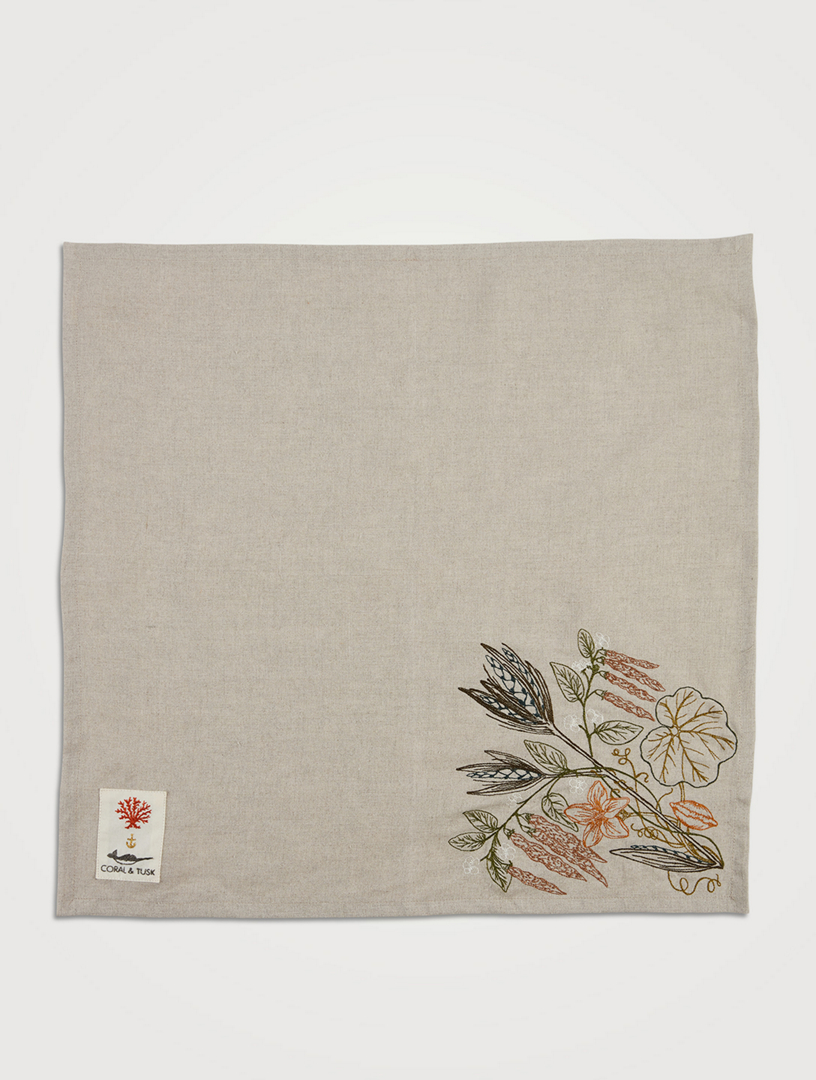 Coral & Tusk Three Sisters Dinner Napkin