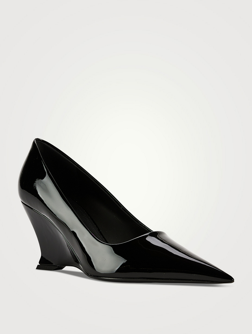 Ferragamo hot sale wedge pumps