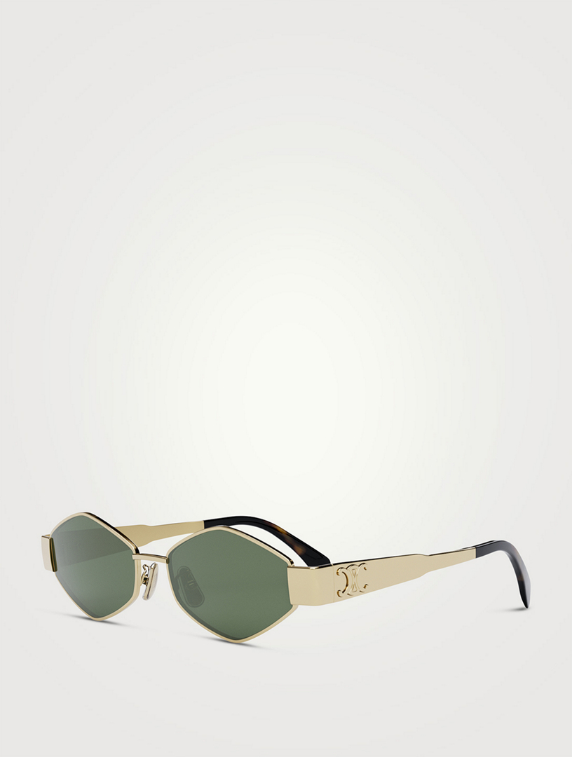 CELINE Triomphe Hexagon Sunglasses Holt Renfrew