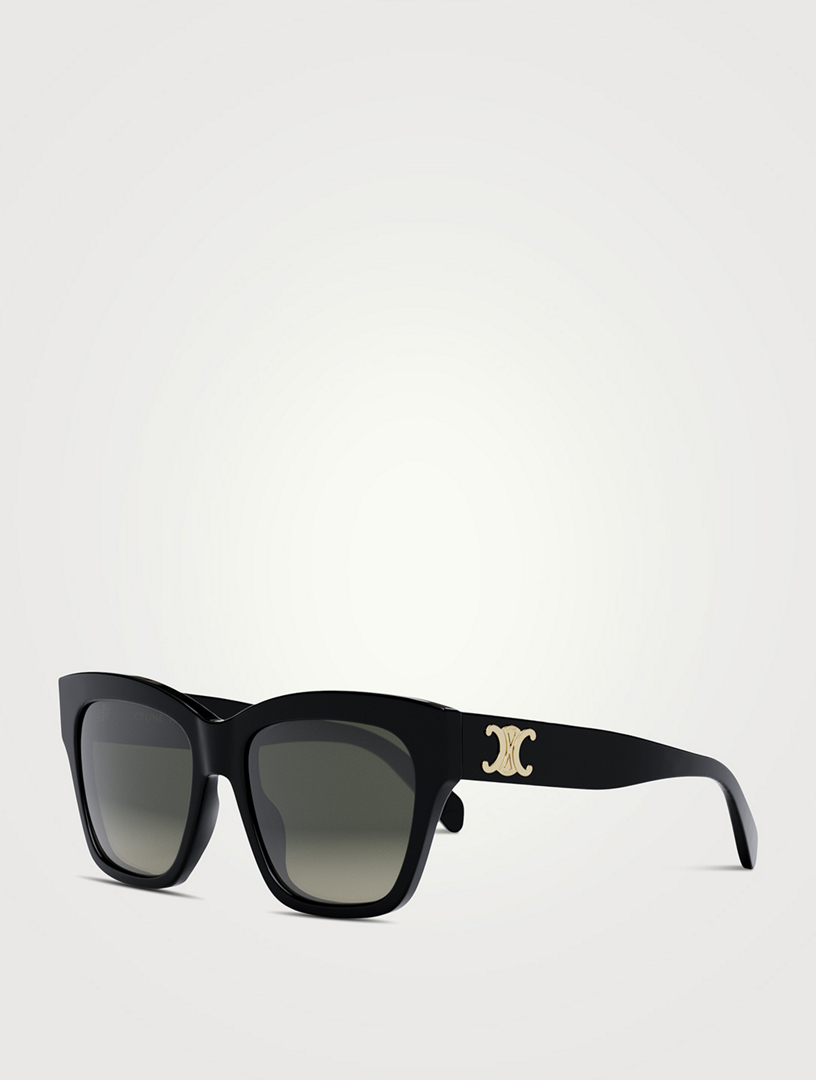 CELINE Triomphe Square Sunglasses | Holt Renfrew