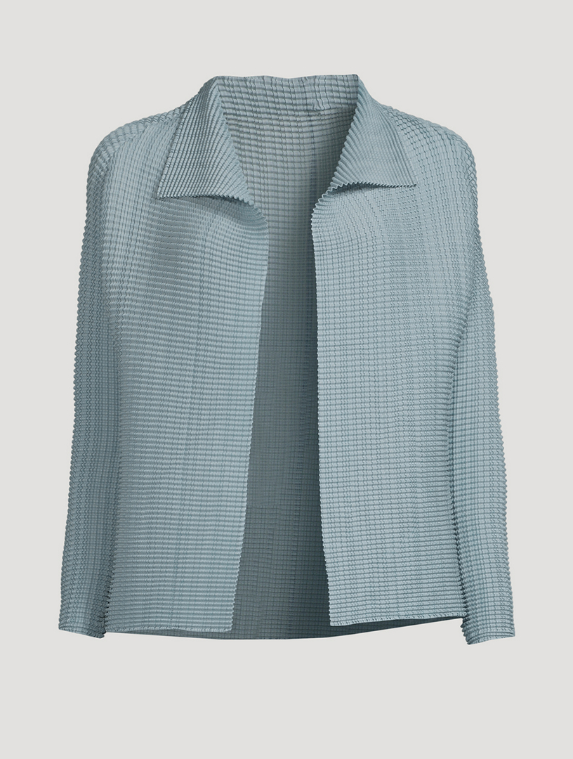 Wooly Pleats Cardigan