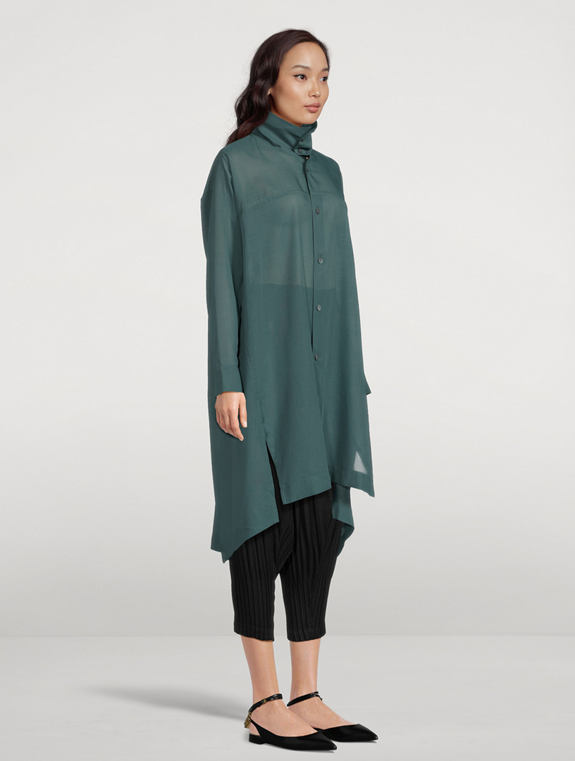 Sheer Wool Shirt