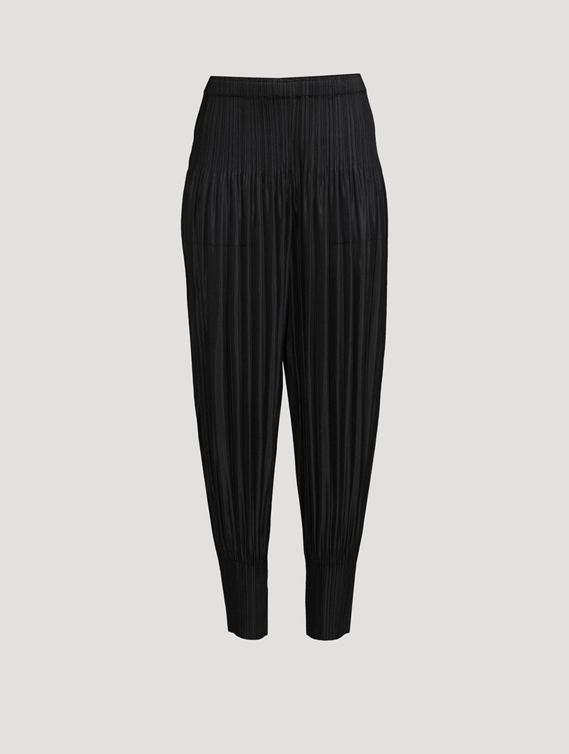 PLEATS PLEASE ISSEY MIYAKE Fluffy Basics Pants | Holt Renfrew