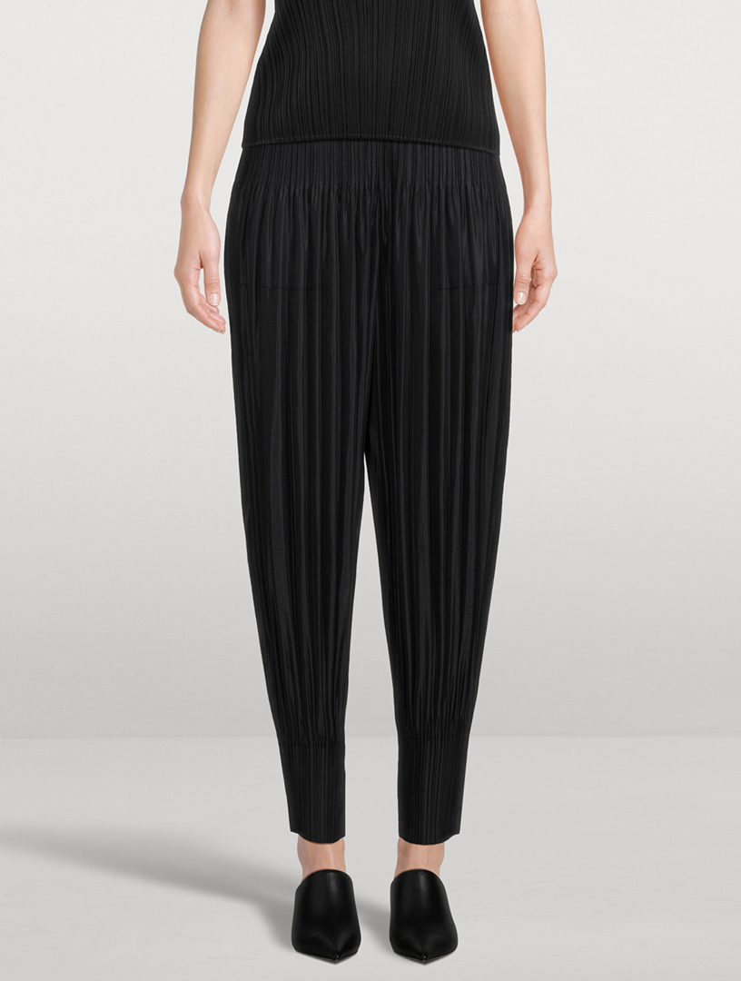 PLEATS PLEASE ISSEY MIYAKE Fluffy Basics Pants | Holt Renfrew