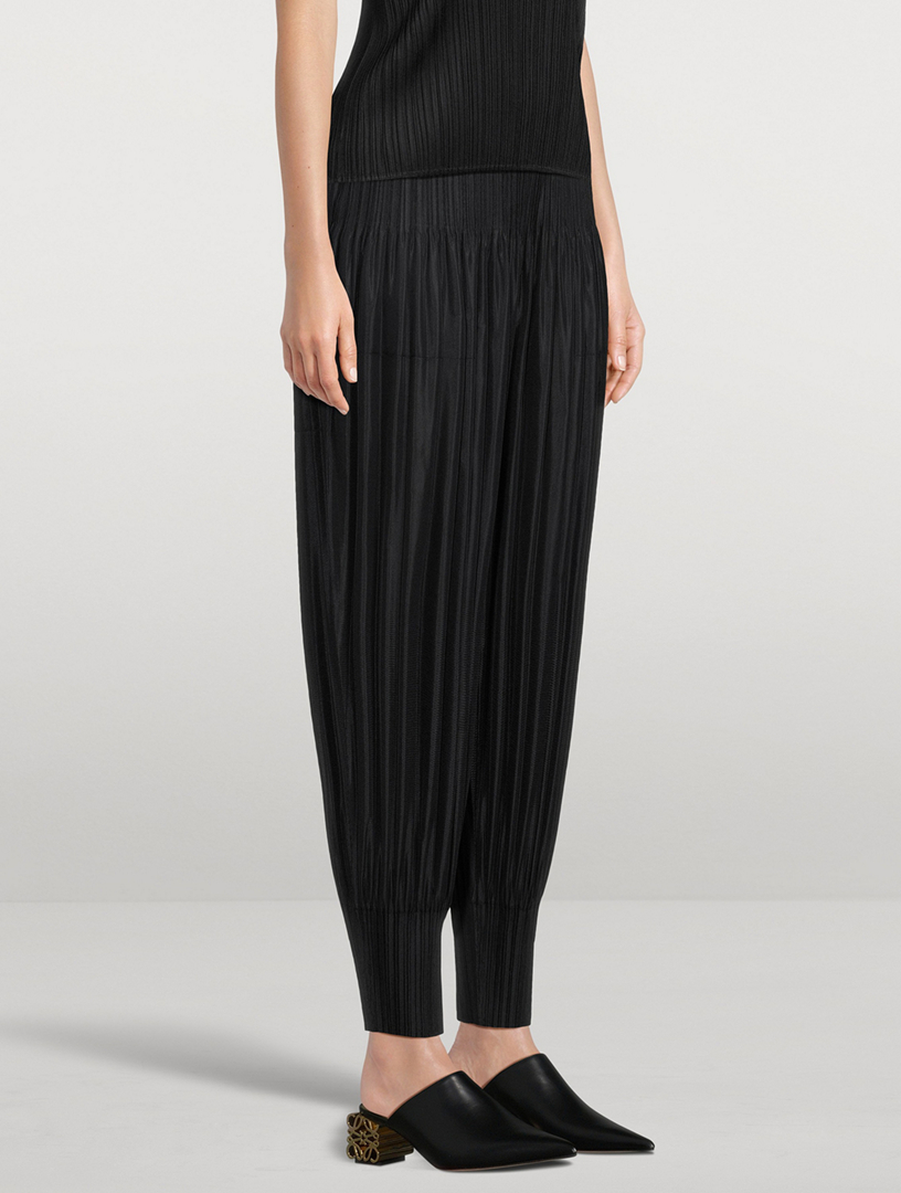 Pleats Please Issey Miyake Fluffy Basics Pants