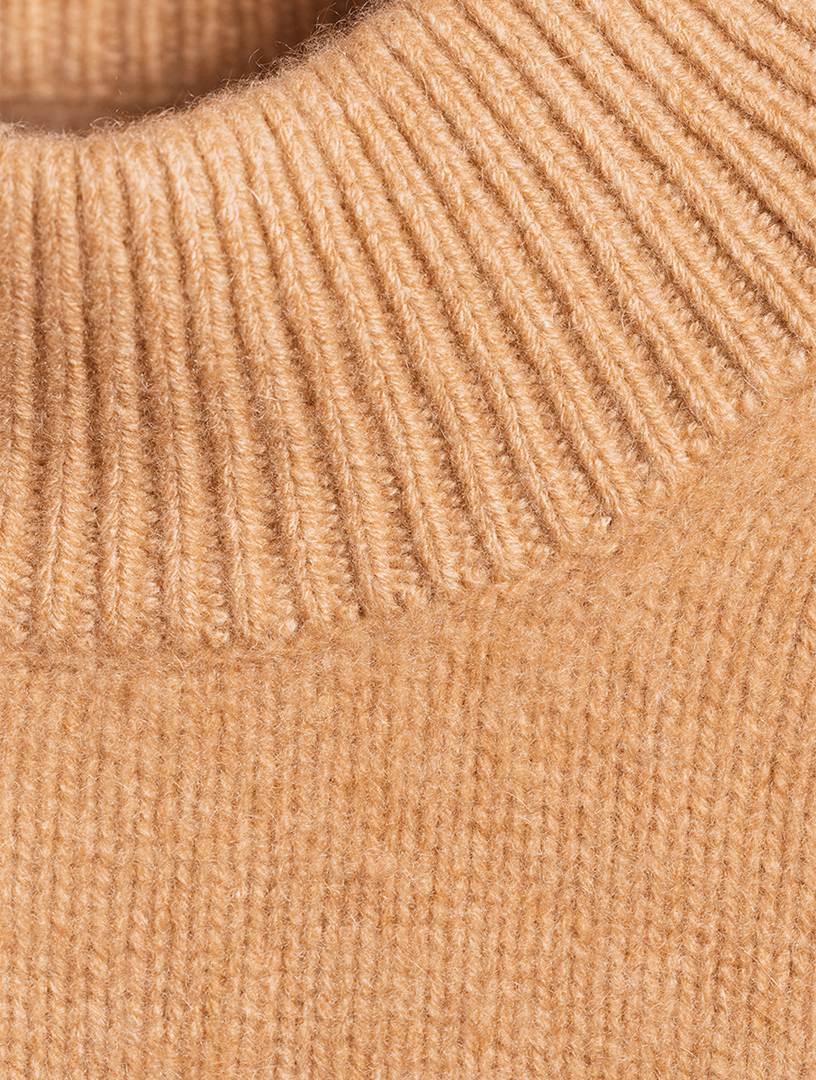 Super Luxe Cashmere Mockneck Sweater