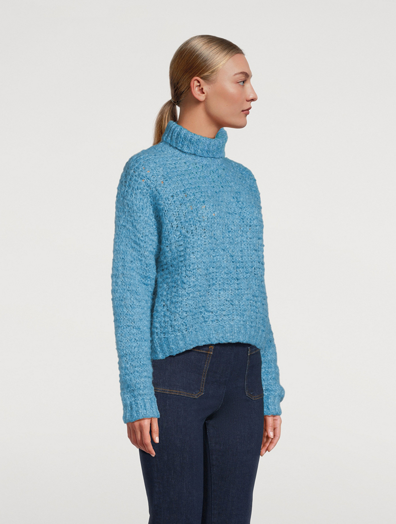 NAADAM Bouclé Turtleneck Sweater | Holt Renfrew