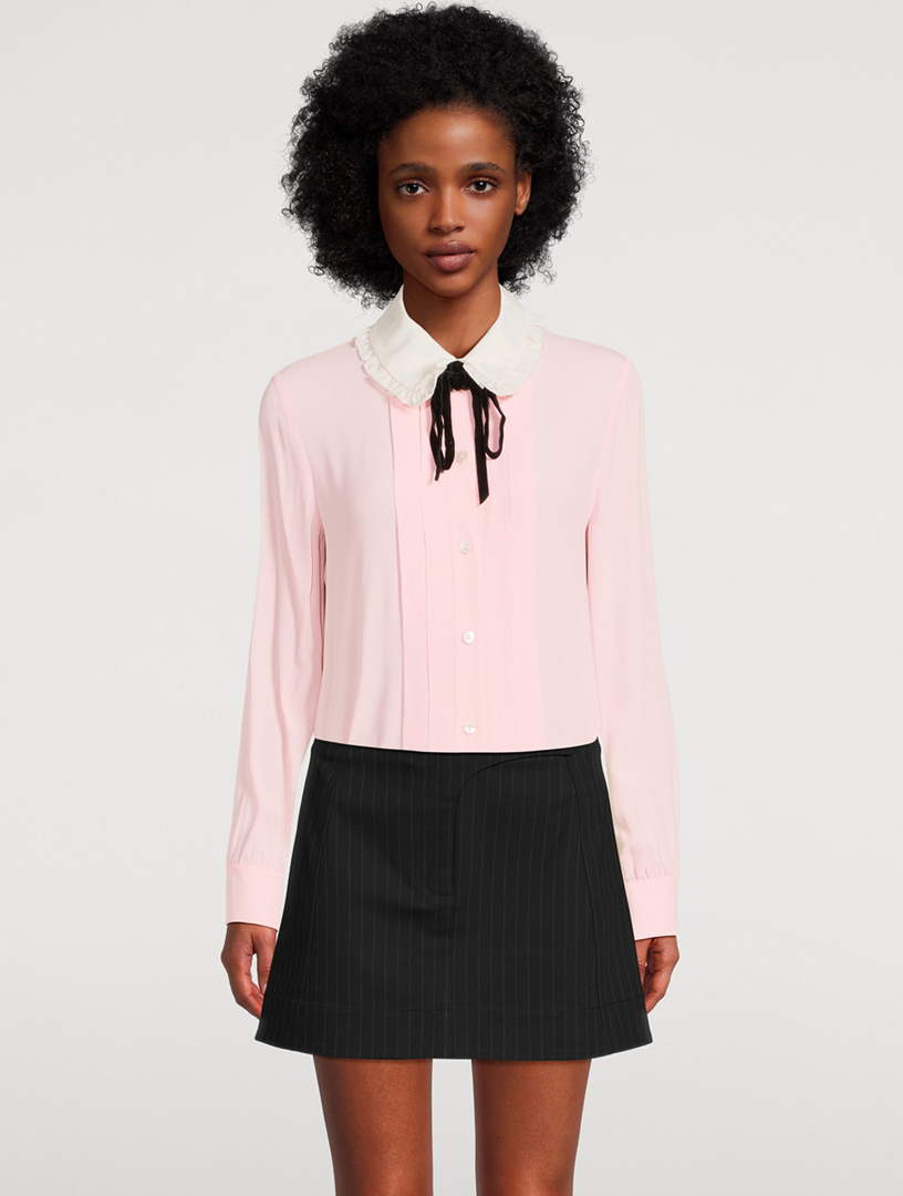 Pleated Blouse