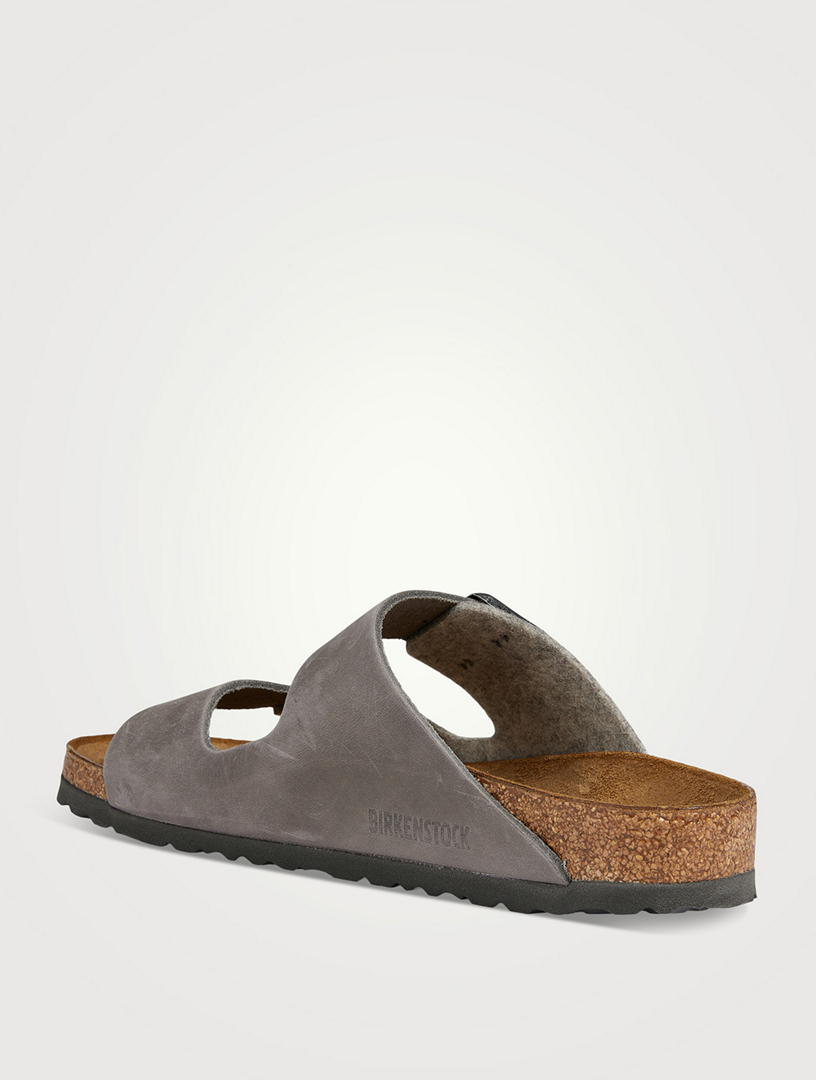 Birkenstock arizona wool slide sandal hot sale