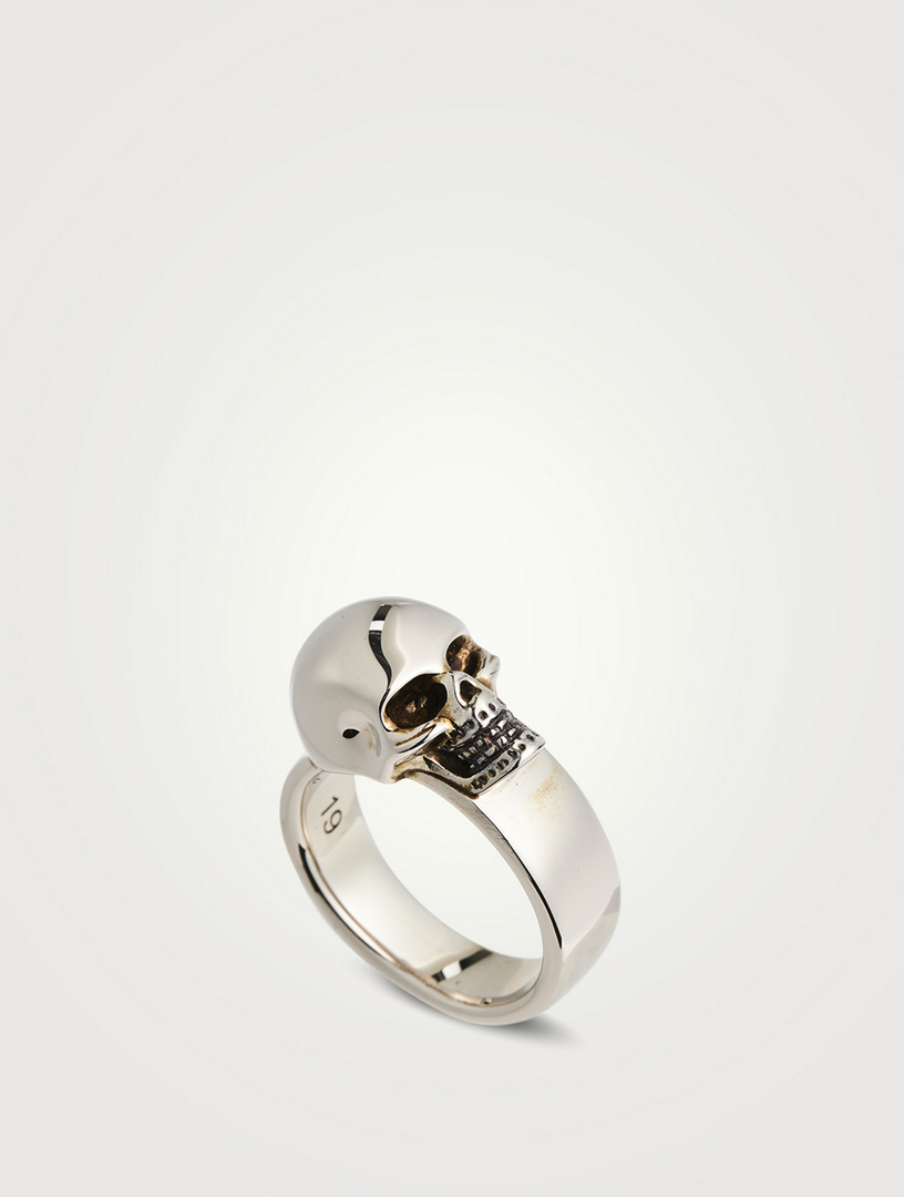 Mcqueen hot sale skull ring