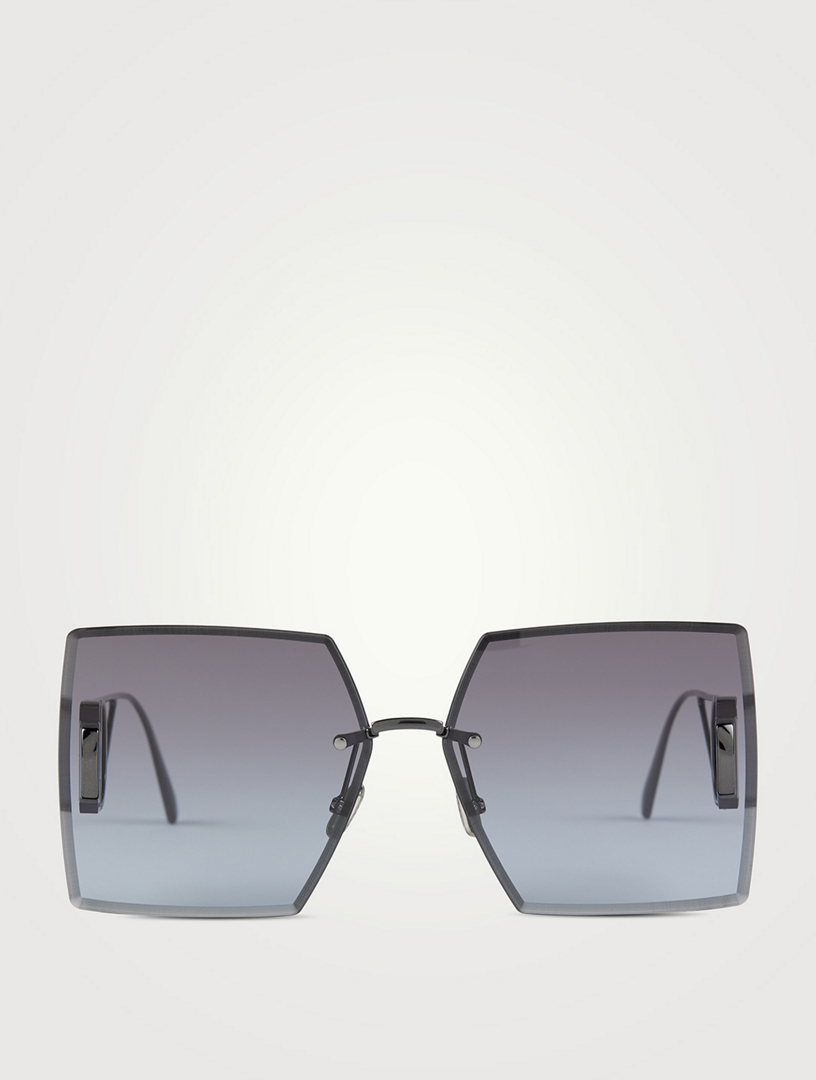 Dior oversized square outlet sunglasses