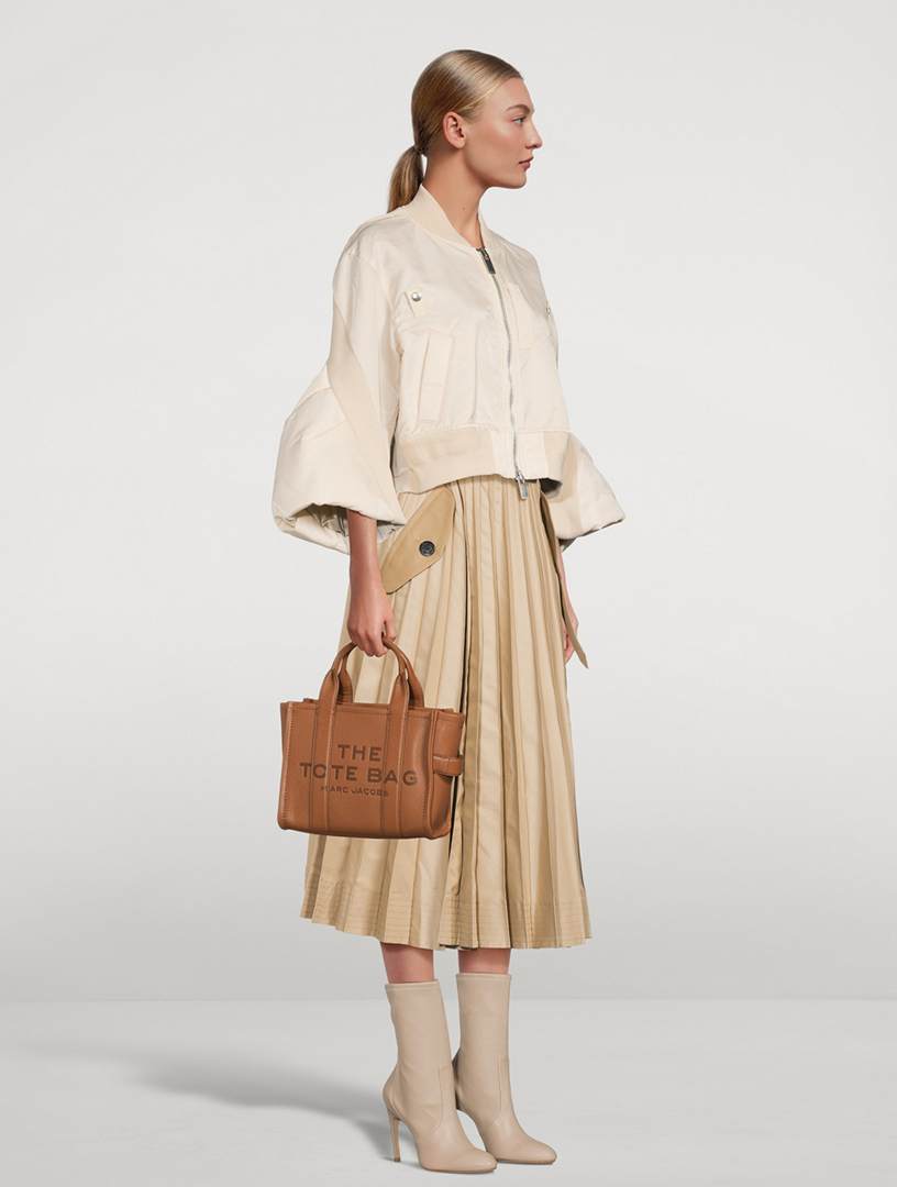 Marc Jacobs The Leather Tote Bag in Camel