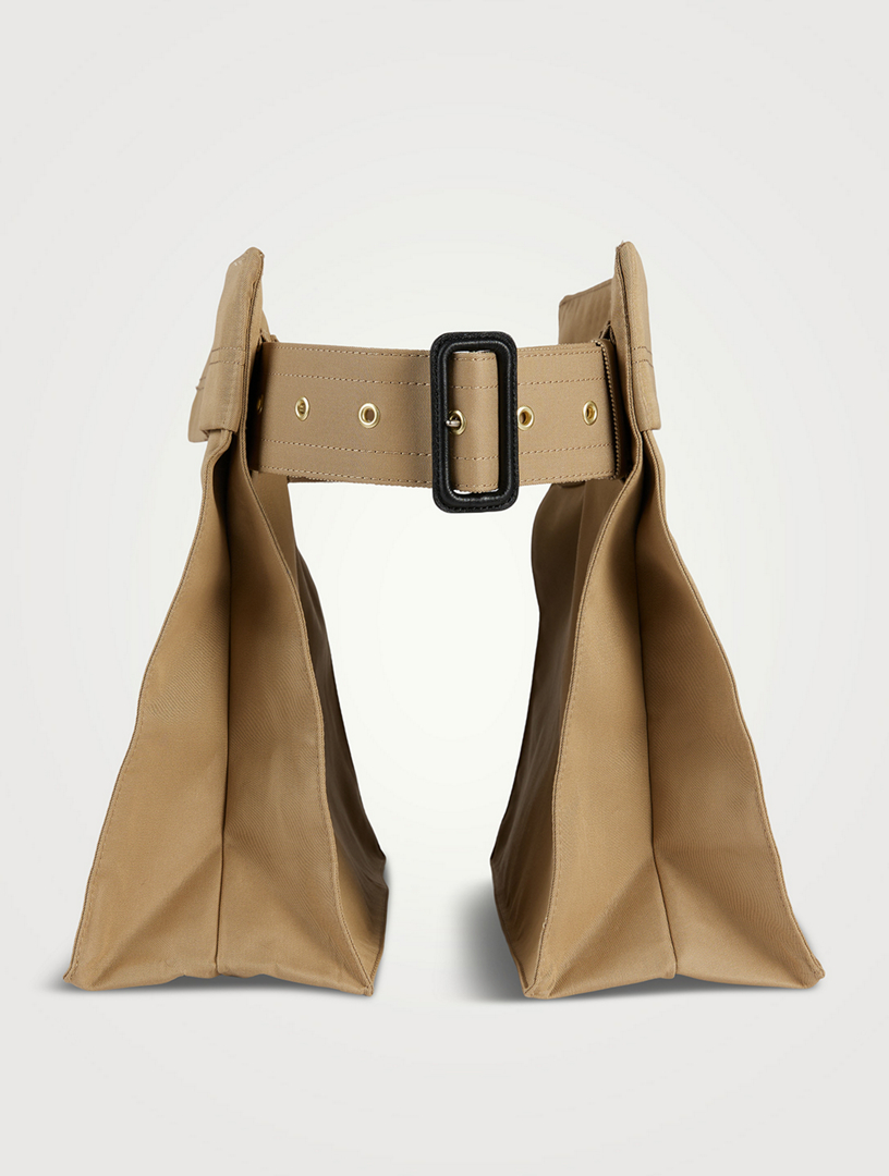 Cotton Gabardine Pocket Belt