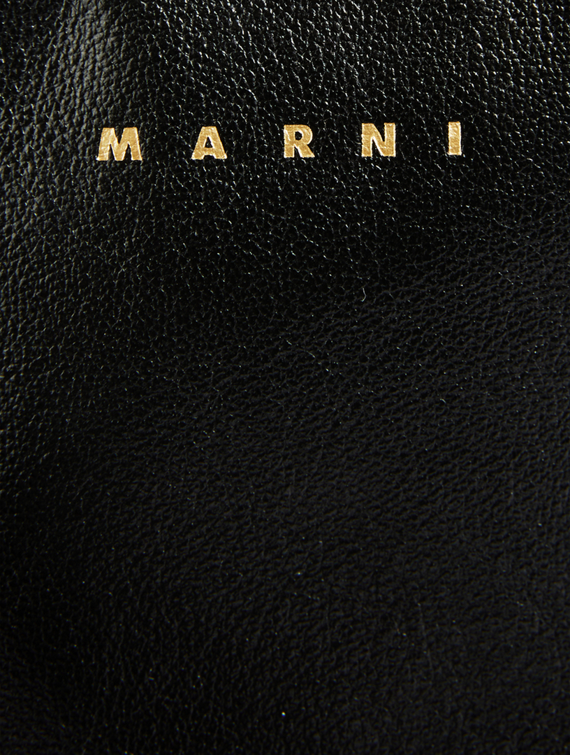 MARNI Small Museo Leather Tote Bag | Holt Renfrew