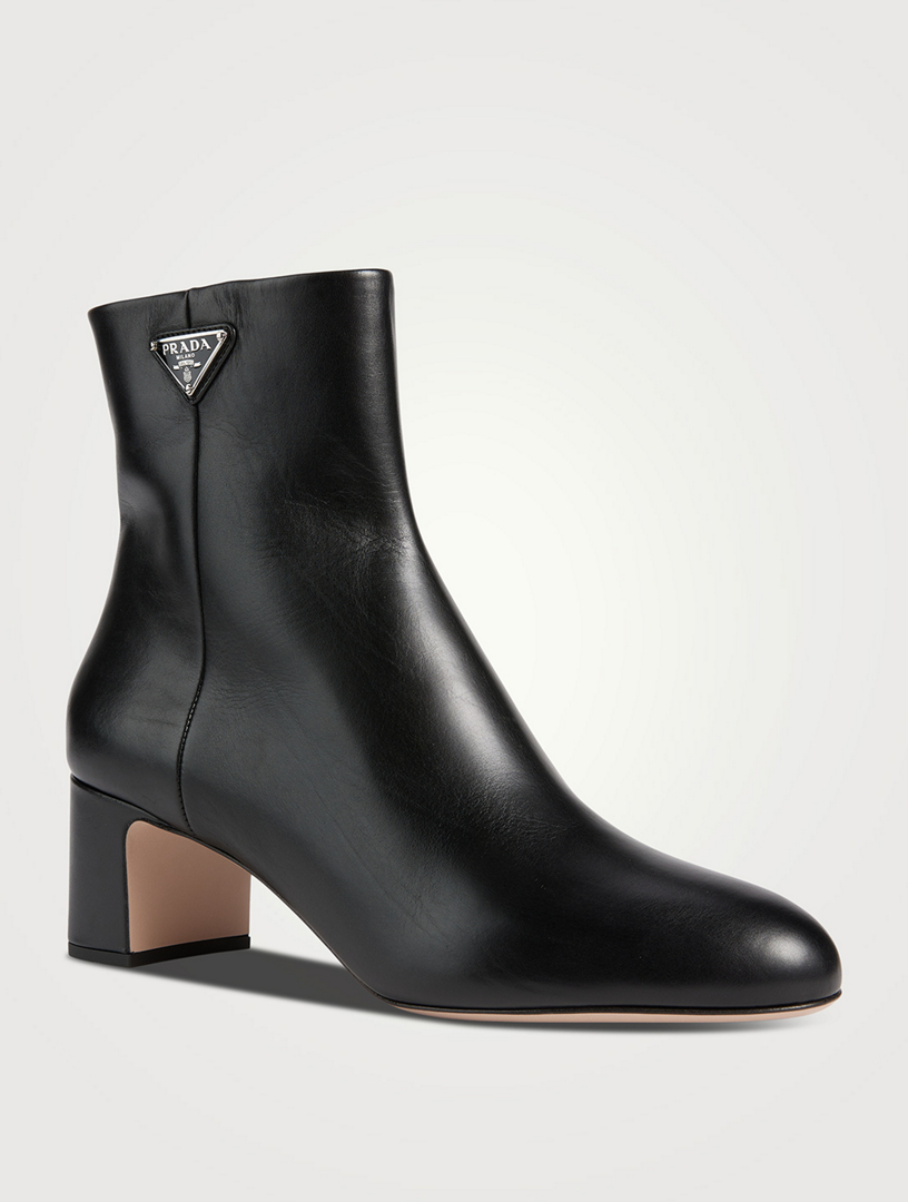 Prada hot sale leather booties