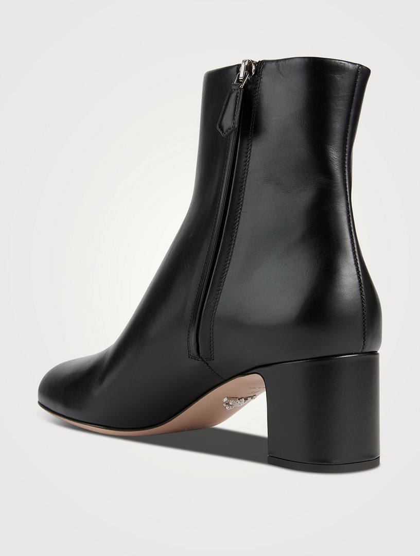 Prada platform hot sale ankle boots