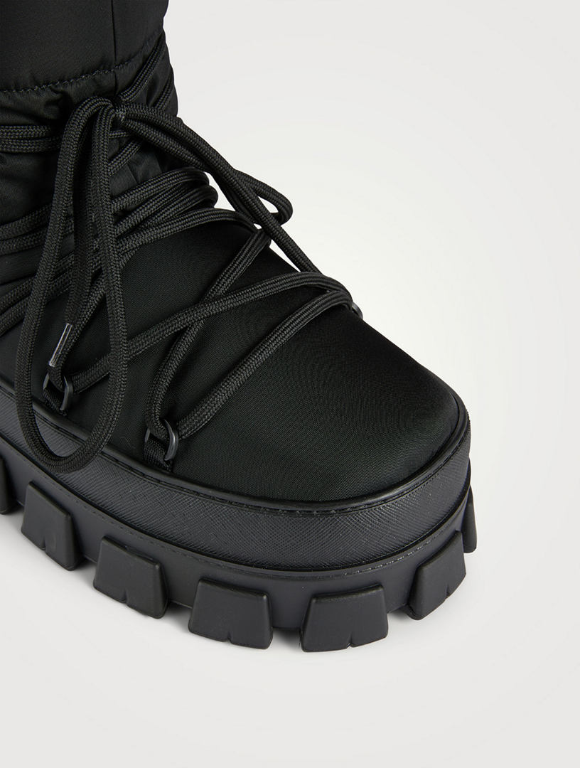 PRADA Nylon Gabardine Apr s Ski Boots Holt Renfrew