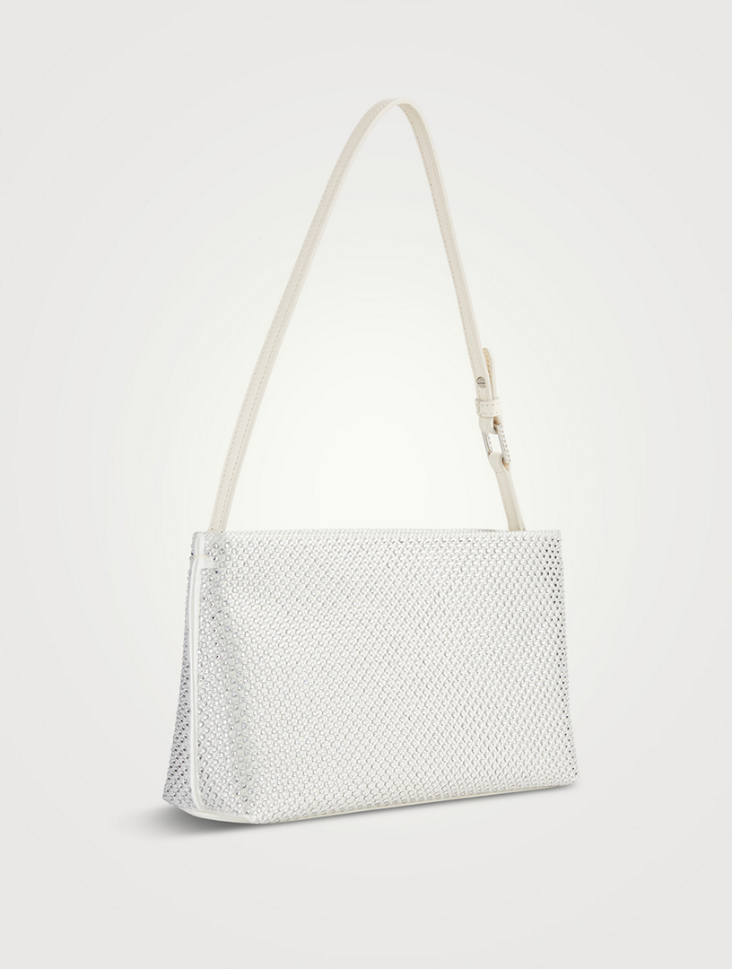 Mini Nightlily Crystal Mesh Shoulder Bag