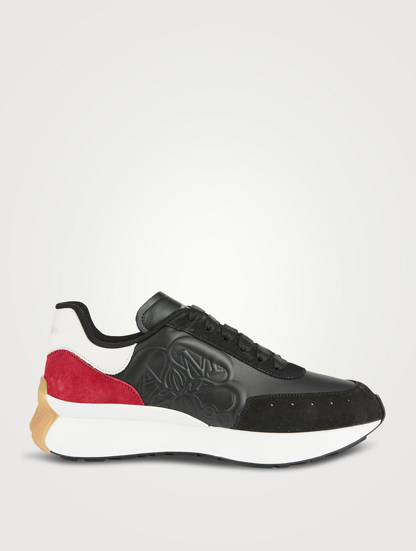Sprint Runner Leather Sneakers
