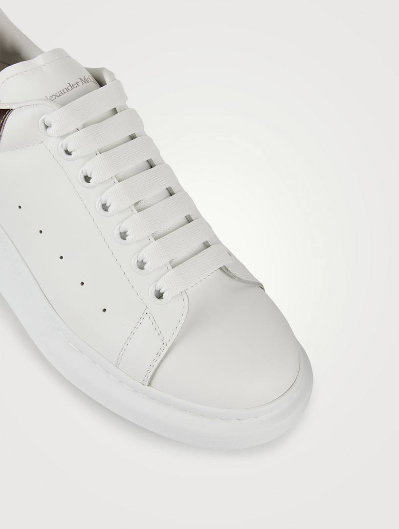 Oversized Leather Sneakers