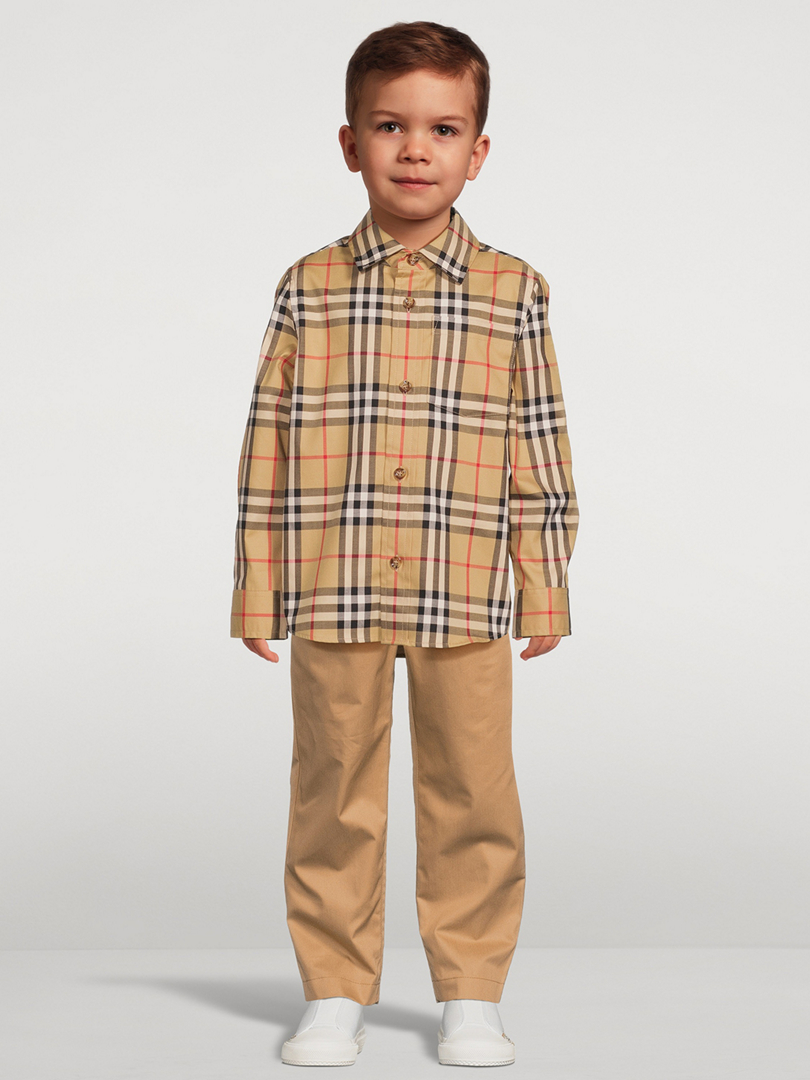 Chemise burberry shop enfants