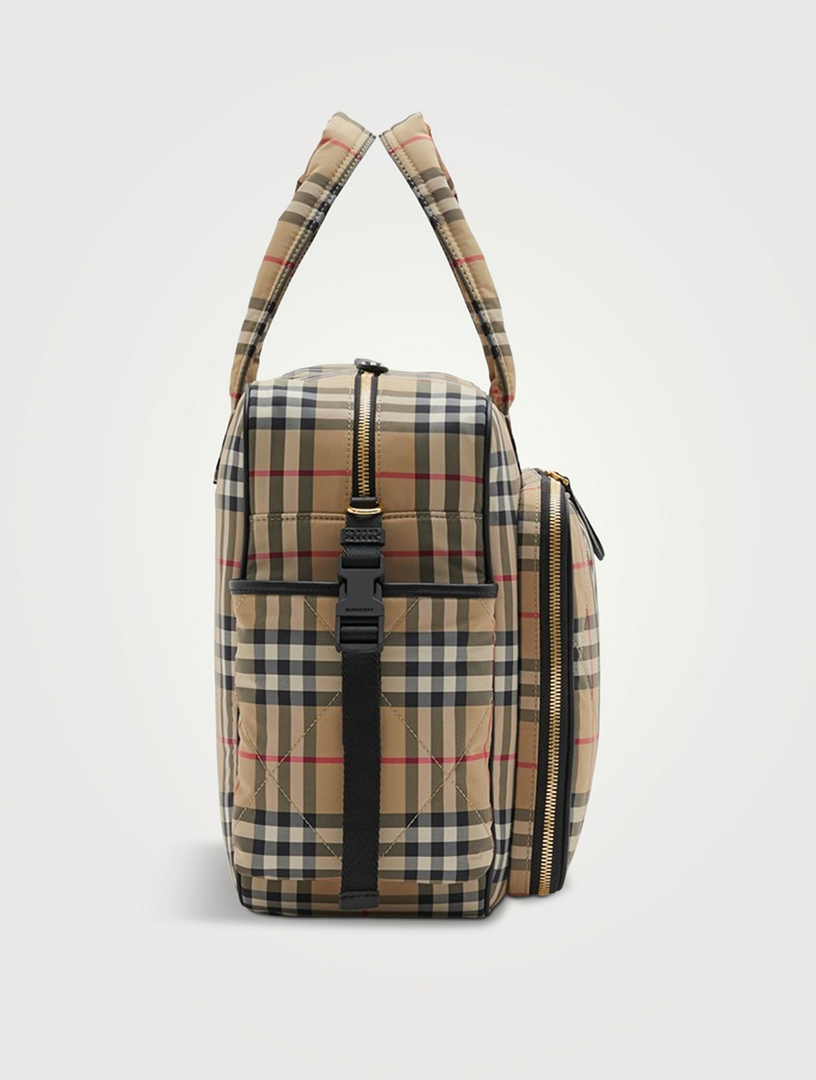 Burberry diaper bag store canada