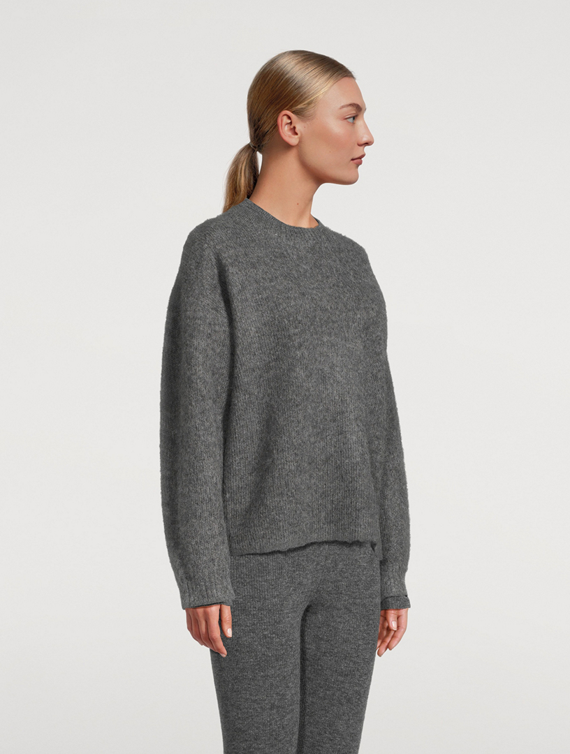 Jude Alpaca Crewneck Sweater