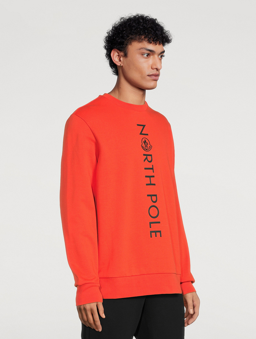 Moncler logo-embossed Sweatshirt - Orange