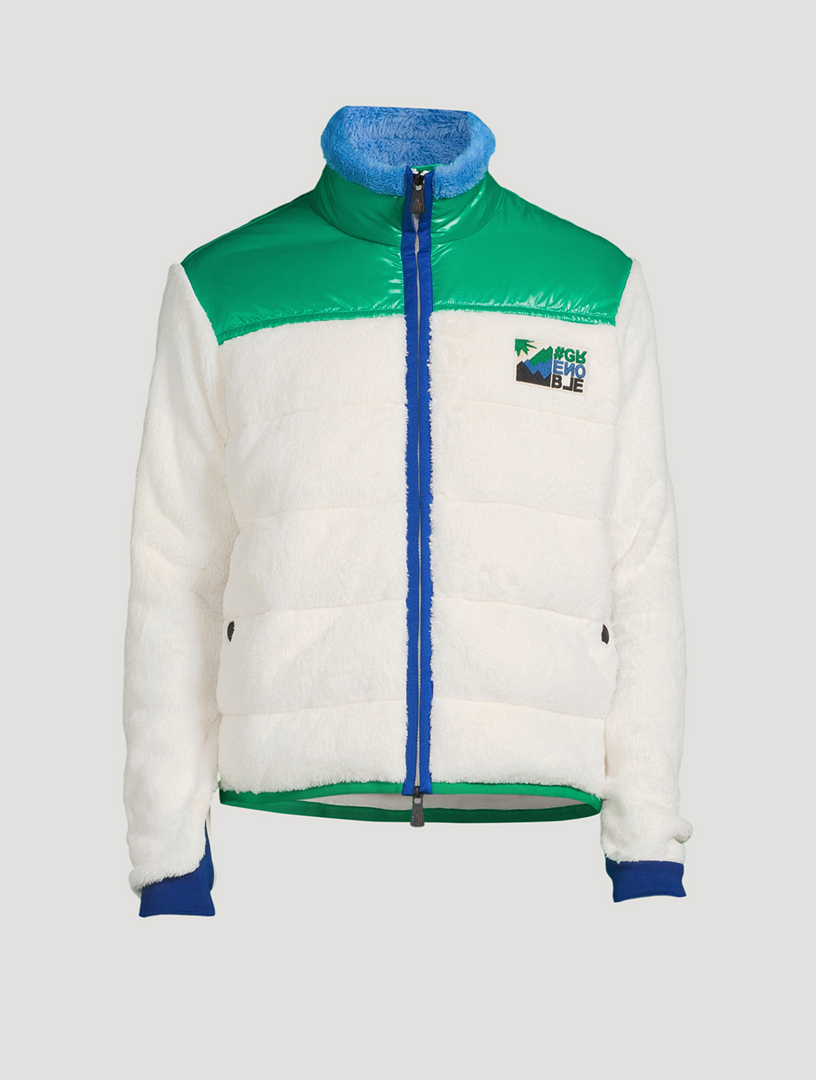 MONCLER ENFANT Ski Jacket Grenoble Offwhite for boys