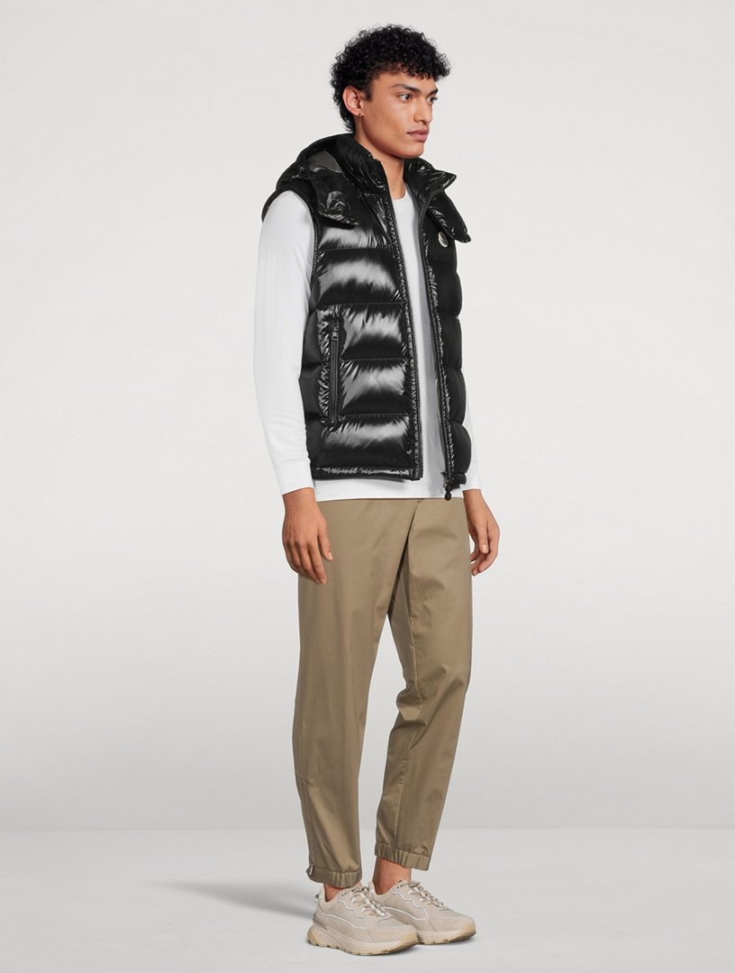 Bormes Quilted Down Vest With Hood