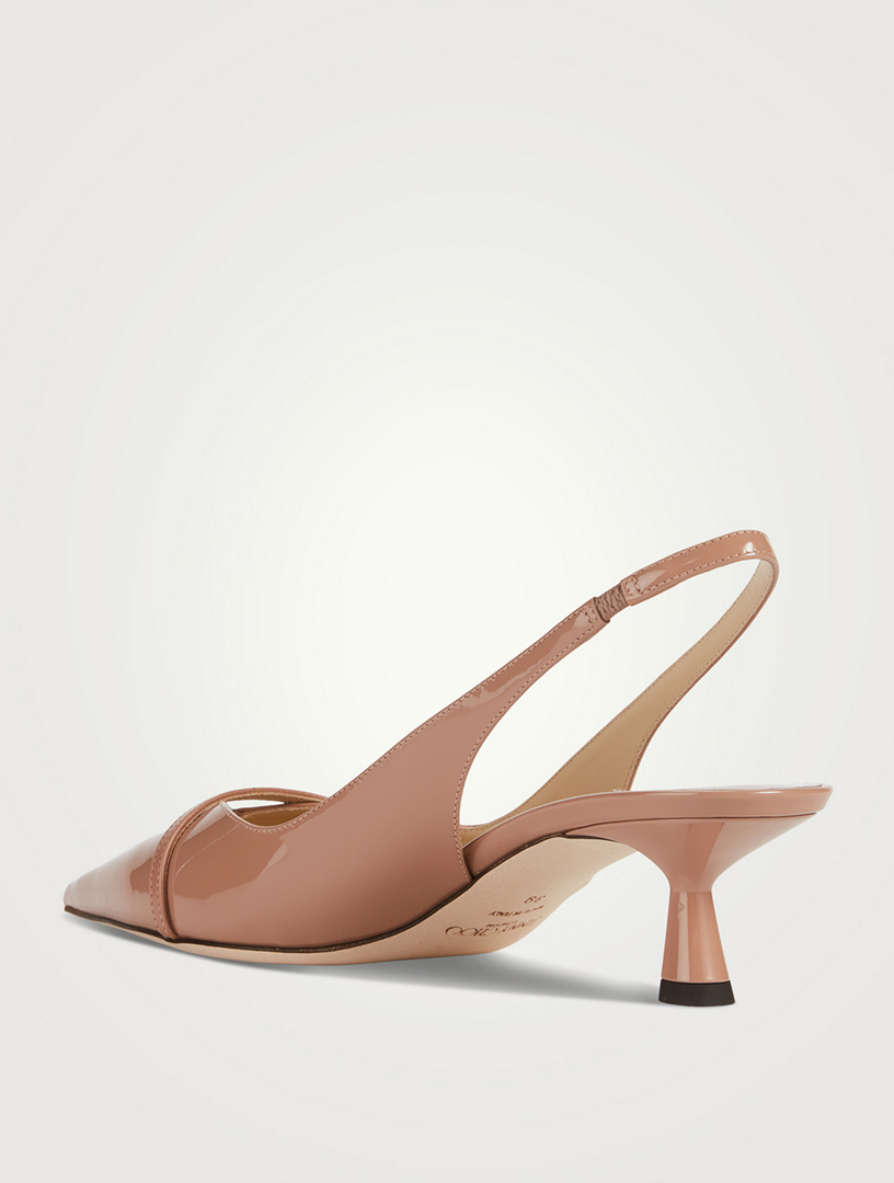 パンプス Jimmy Choo Amita Pumps Jimmy Choo Amita 45mm Slingback Pumps | White | FARFETCH CA