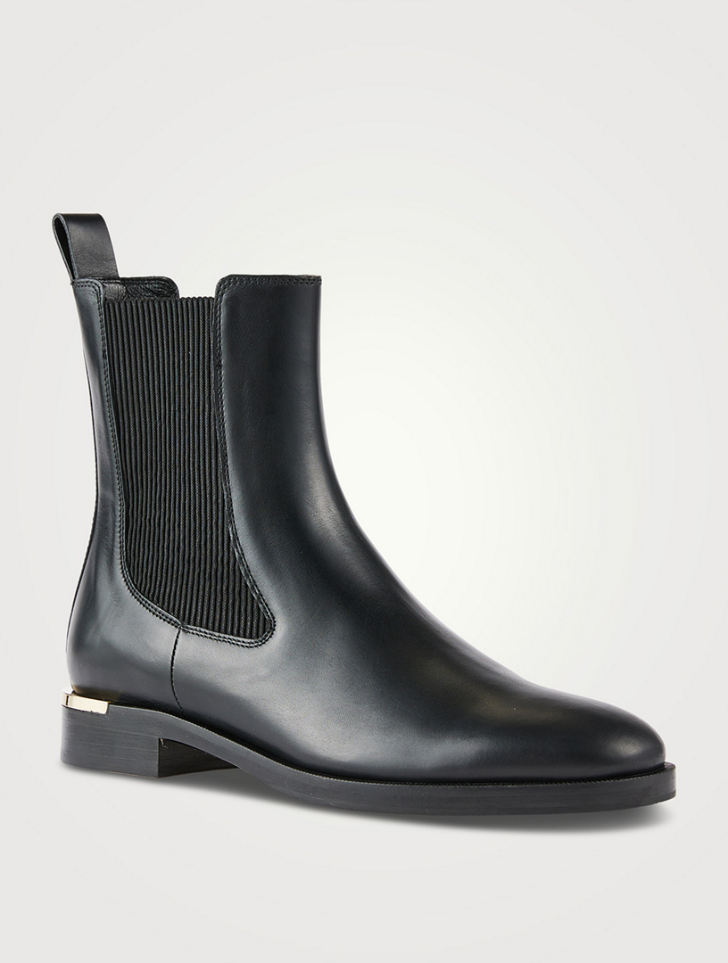 Thessaly Leather Chelsea Boots