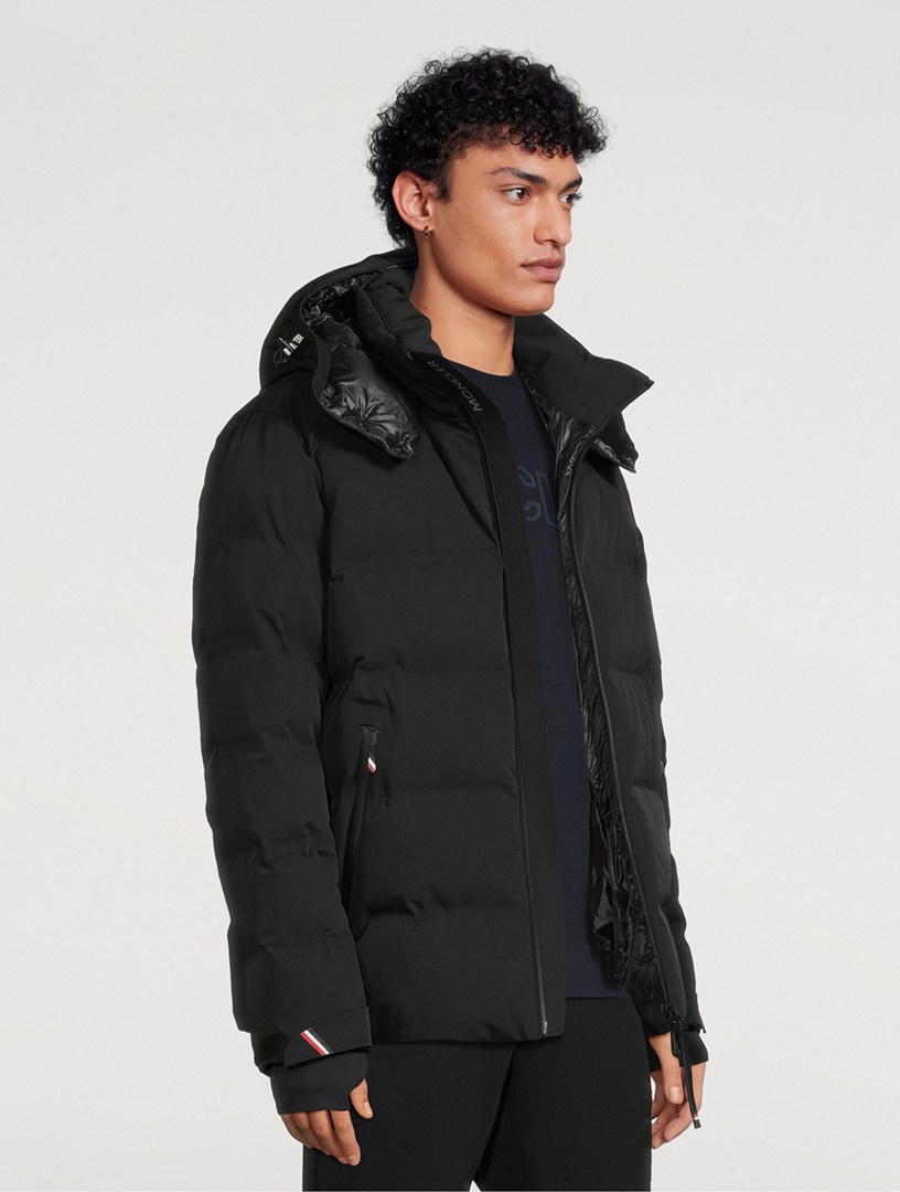 Montgetech Down Padded Jacket in Black - Moncler Grenoble