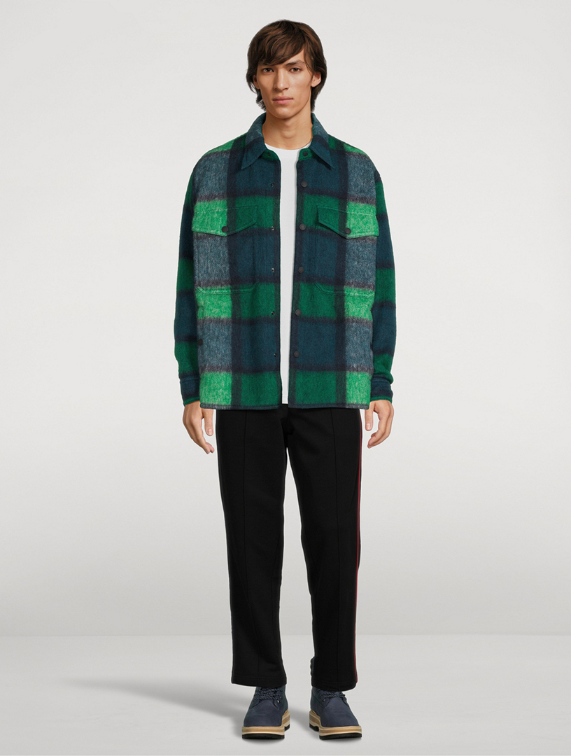 MONCLER GRENOBLE Waier Wool Shirt Jacket