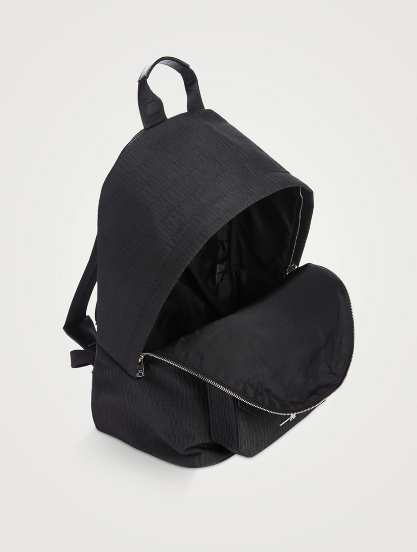 Jacquard Nylon Backpack
