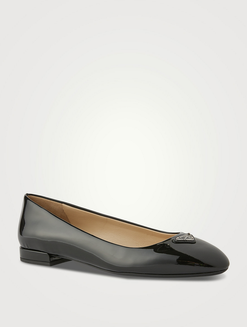 Prada black deals ballet flats