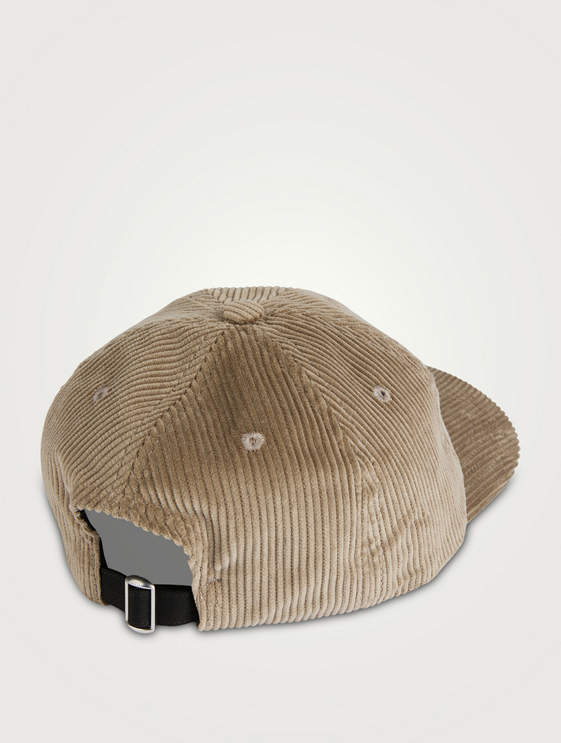 Cotton Corduroy Velvet Studs Cap