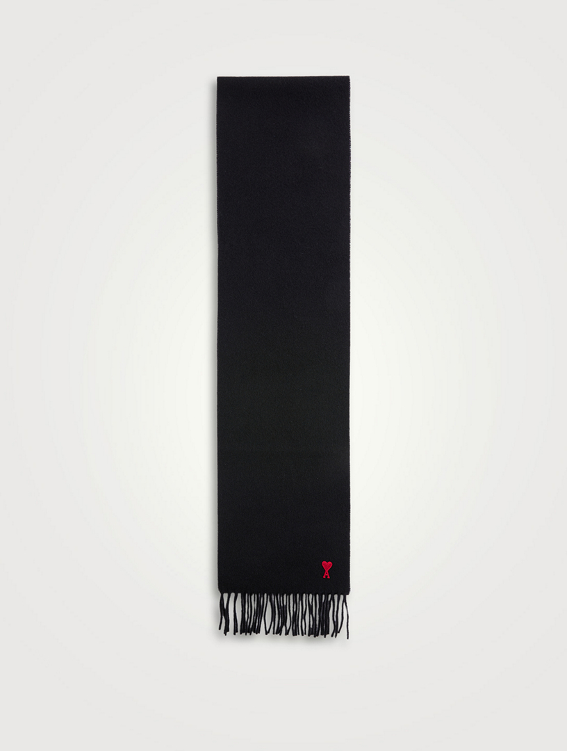 AMI PARIS Ami De Cœur Wool Scarf | Holt Renfrew