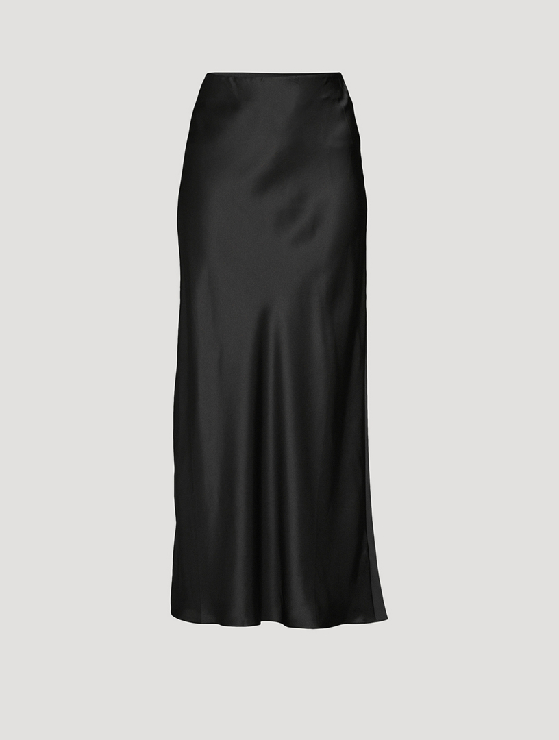 FRAME Silk Slip Skirt | Holt Renfrew