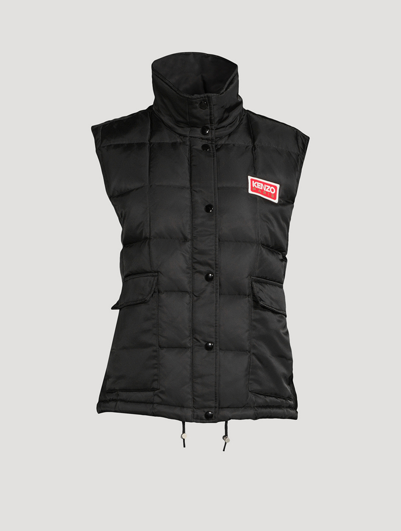 KENZO Quilted Vest  Black