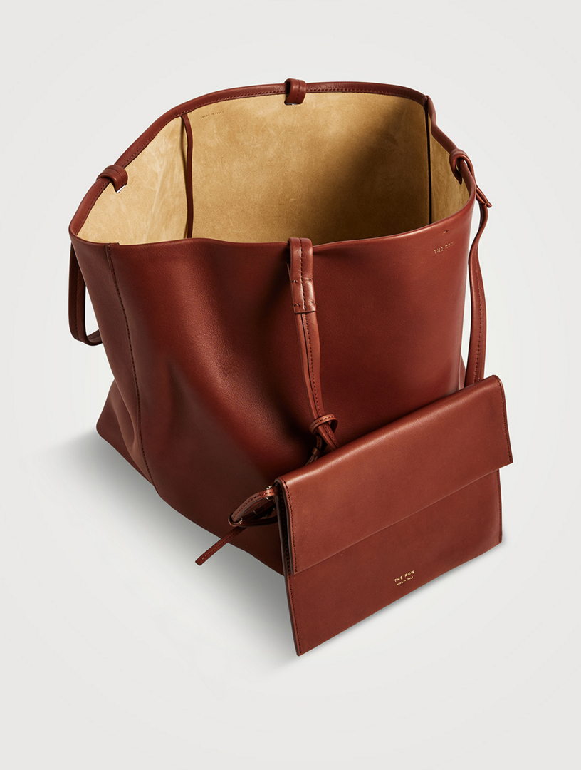 THE ROW Park Three Leather Tote Bag | Holt Renfrew