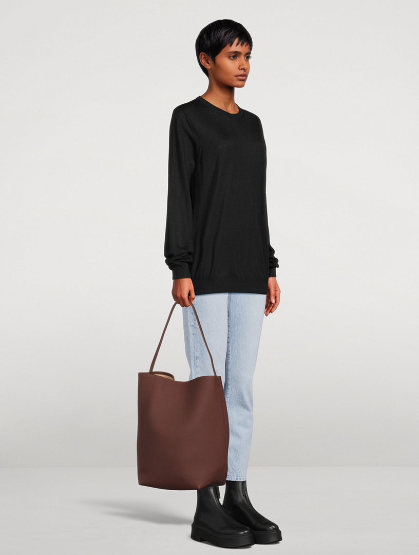 Large Park Leather Tote Bag
