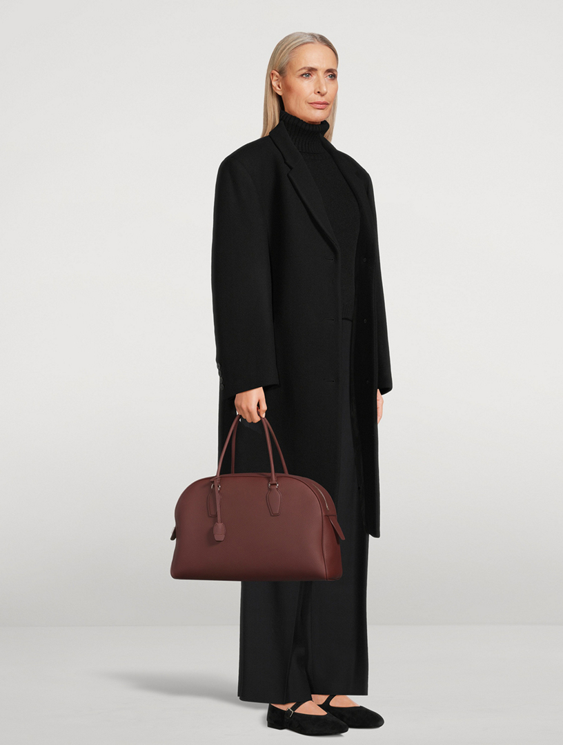 India 15.75 Leather Satchel
