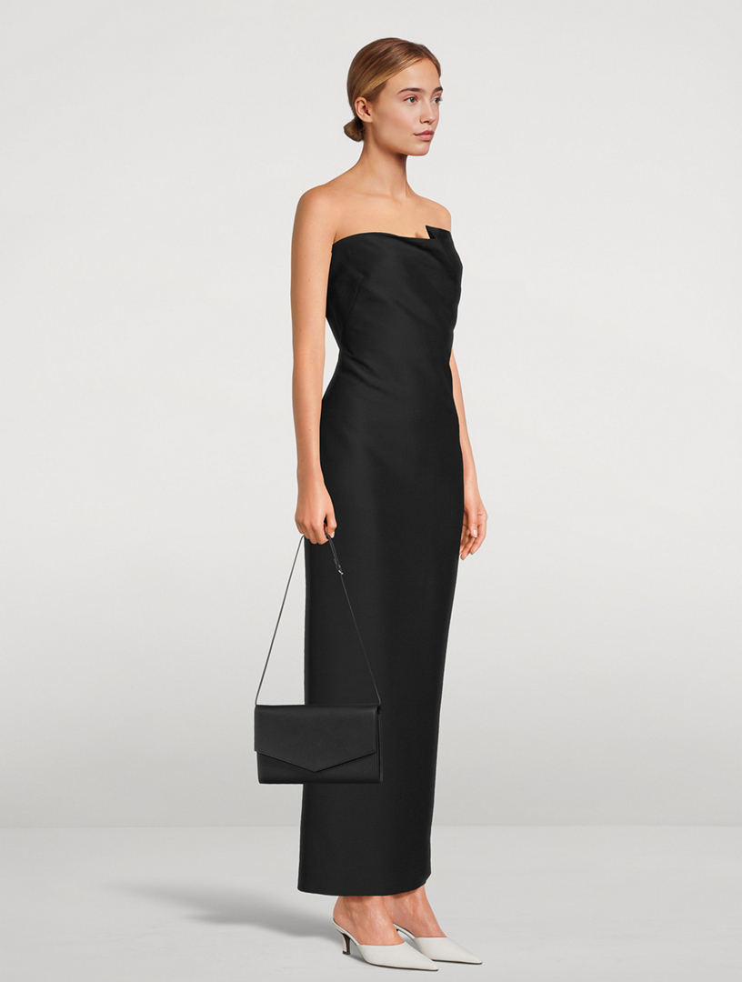 THE ROW Large Envelope Leather Clutch Holt Renfrew