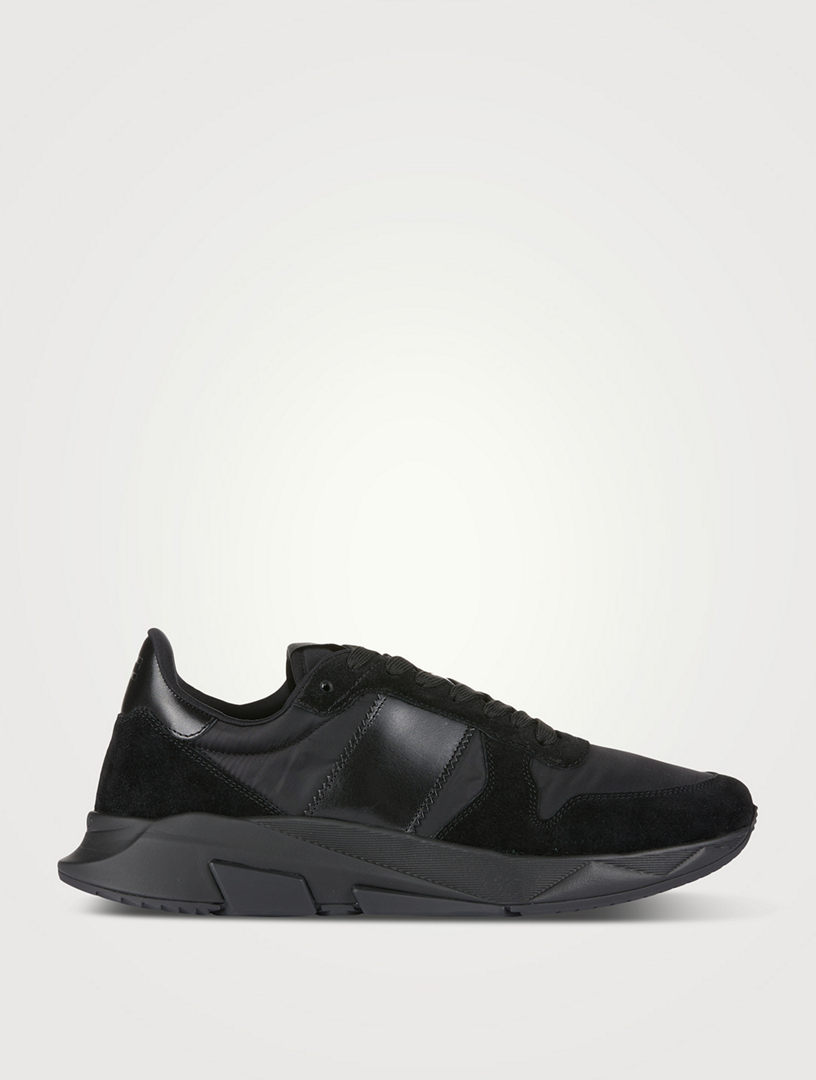 TOM FORD Jagga Suede And Nylon Sneakers Holt Renfrew