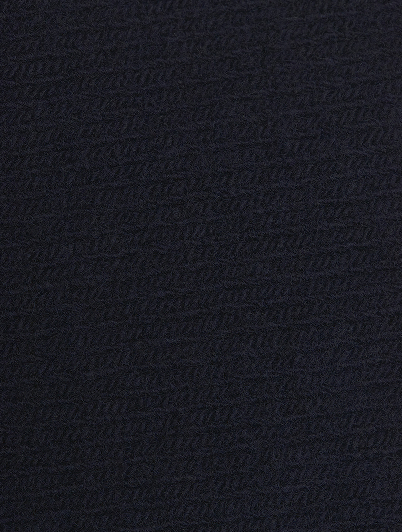 Cashmere Funnelneck Cardigan